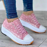 Patterned Canvas Sneaks